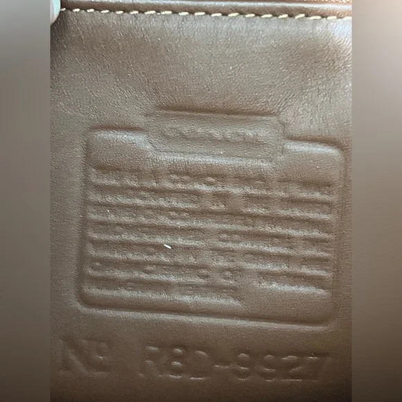 Coach vintage willis #9927 Tan Leather Bag - Picture 11 of 16
